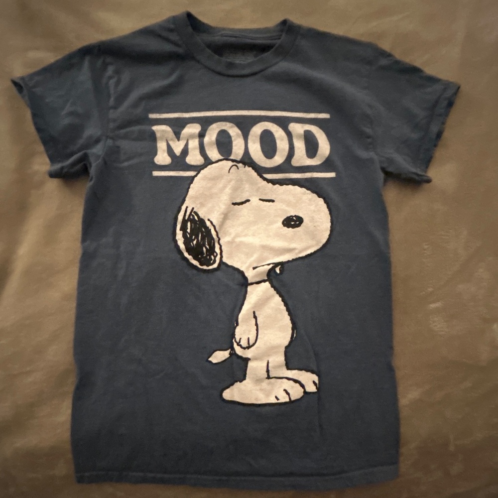 Snoopy mood t shirt